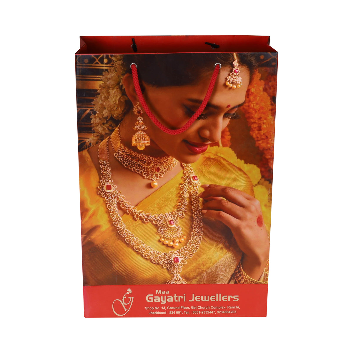 Gold Jewellery Bag 10x14x4 Gayatri Jewellers