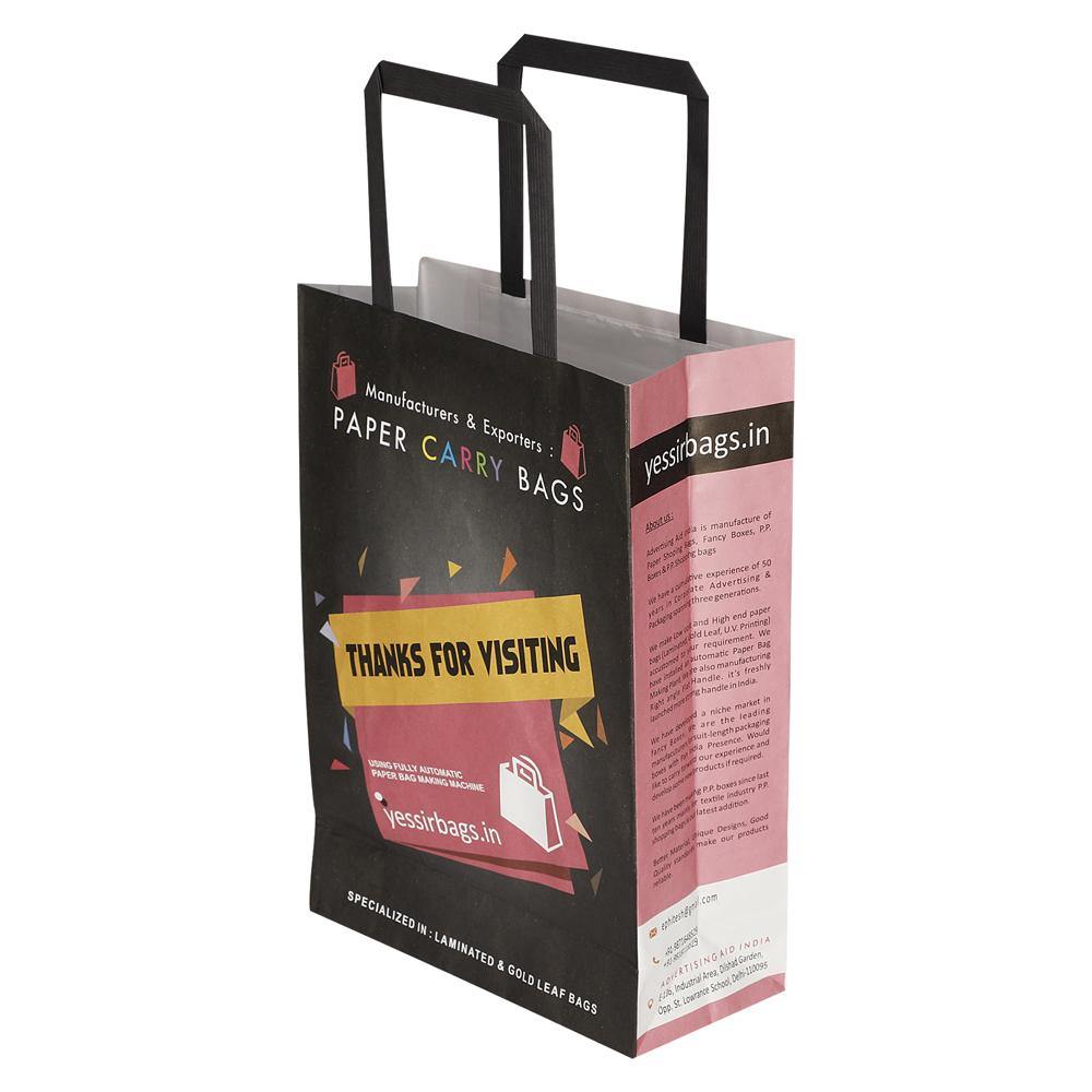 Customised paper bags delhi small paper carry bags –