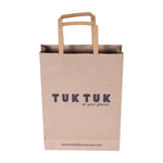 small brown paper bags with handles bulk