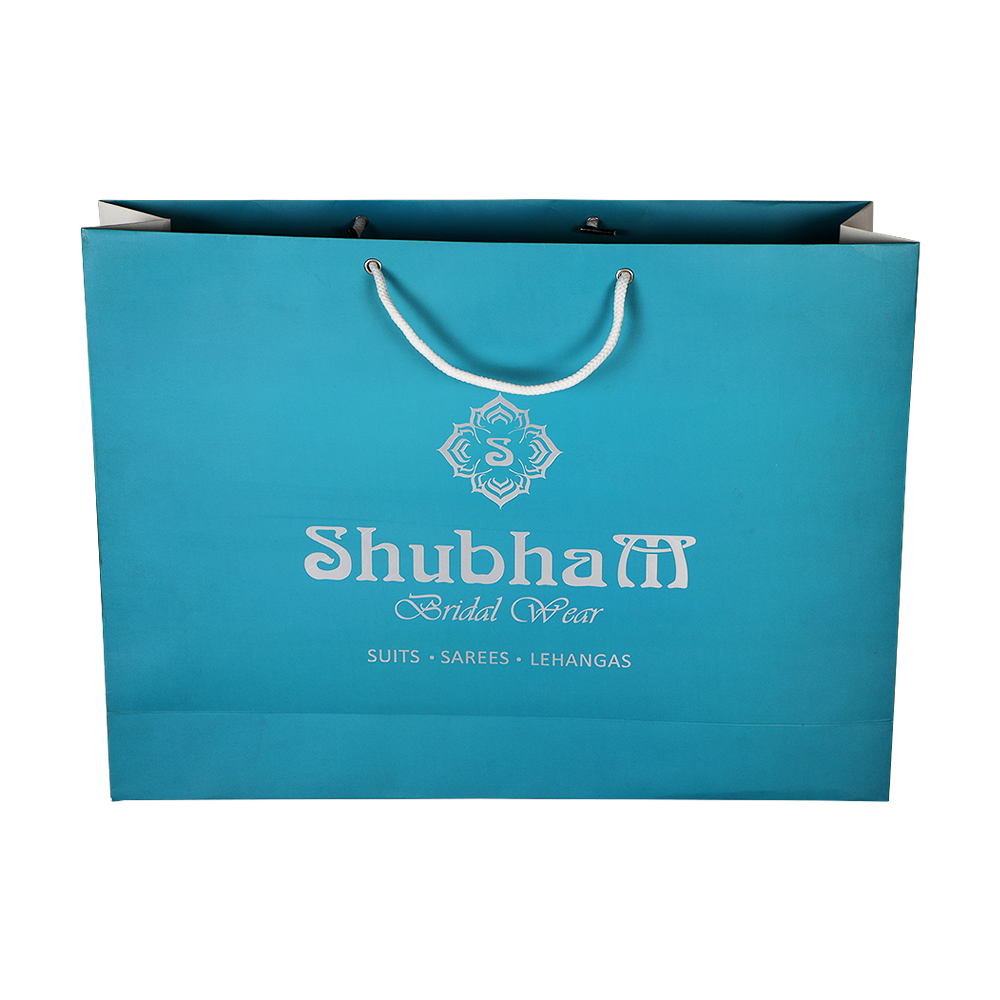 Plain Shopping Custom Logo Printed Paper Bags for Birthdays, Parties,  Ribbon, Capacity: 500gm at Rs 67/piece in Mumbai