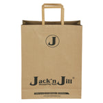 brown paper carry bags wholesale