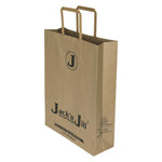 Jack n Jill Big - Brown Paper Bag - 12 x 16 x 4 - yessirbags.in